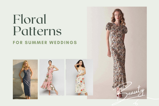 5 Floral Pattern Dresses for Summer Wedding Guests