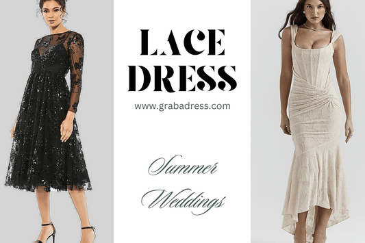5 Lace Dresses for Summer Wedding Guests